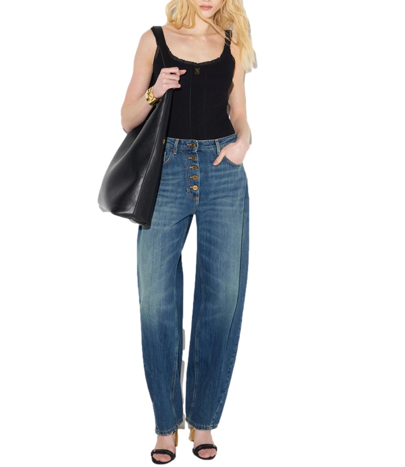 Elisabetta Franchi Jeans da Donna - Blue Vintage - Pj10d66e2
