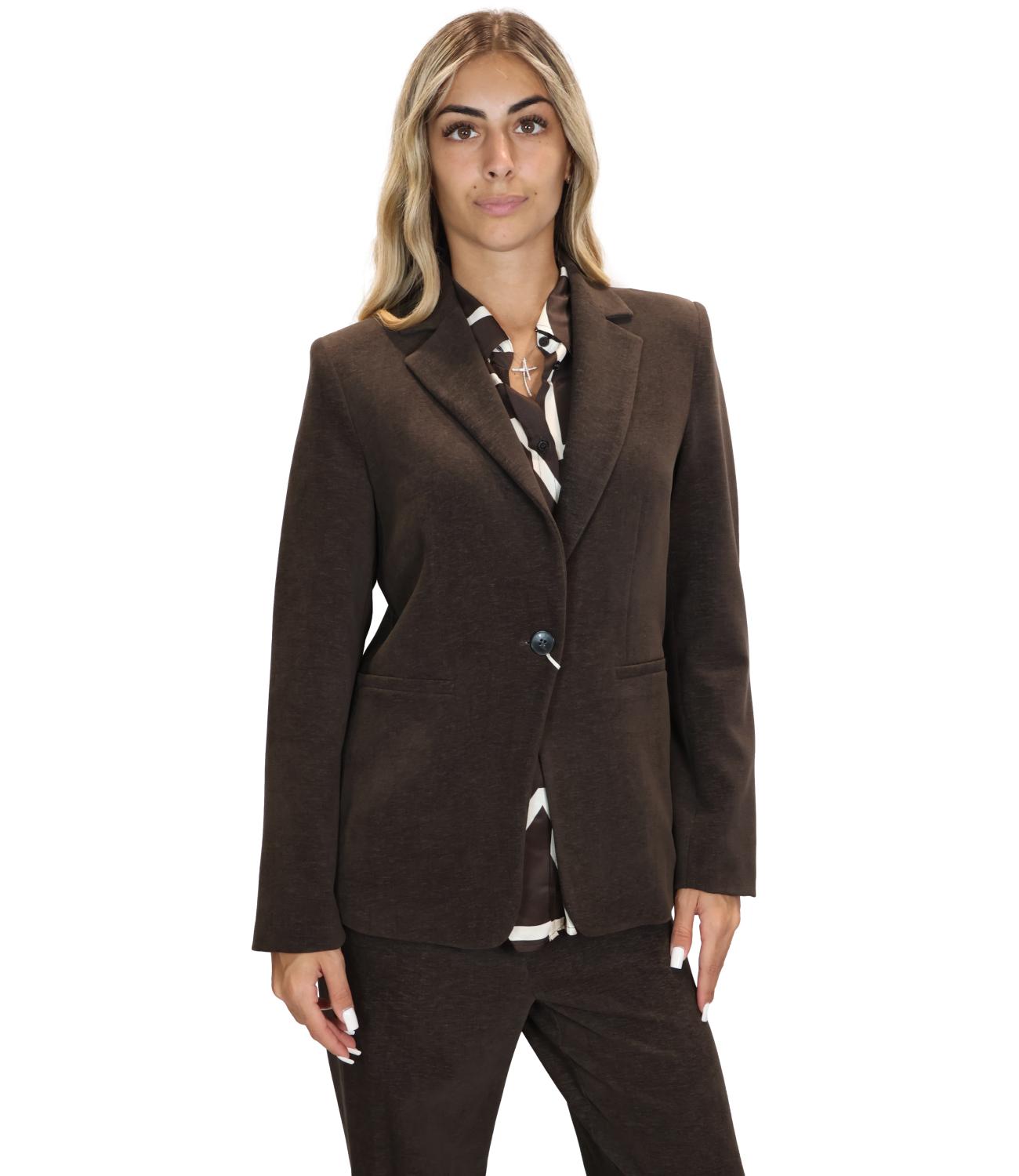 Emme Marella Giacca da Donna - Testa Di Moro - 2625046042200