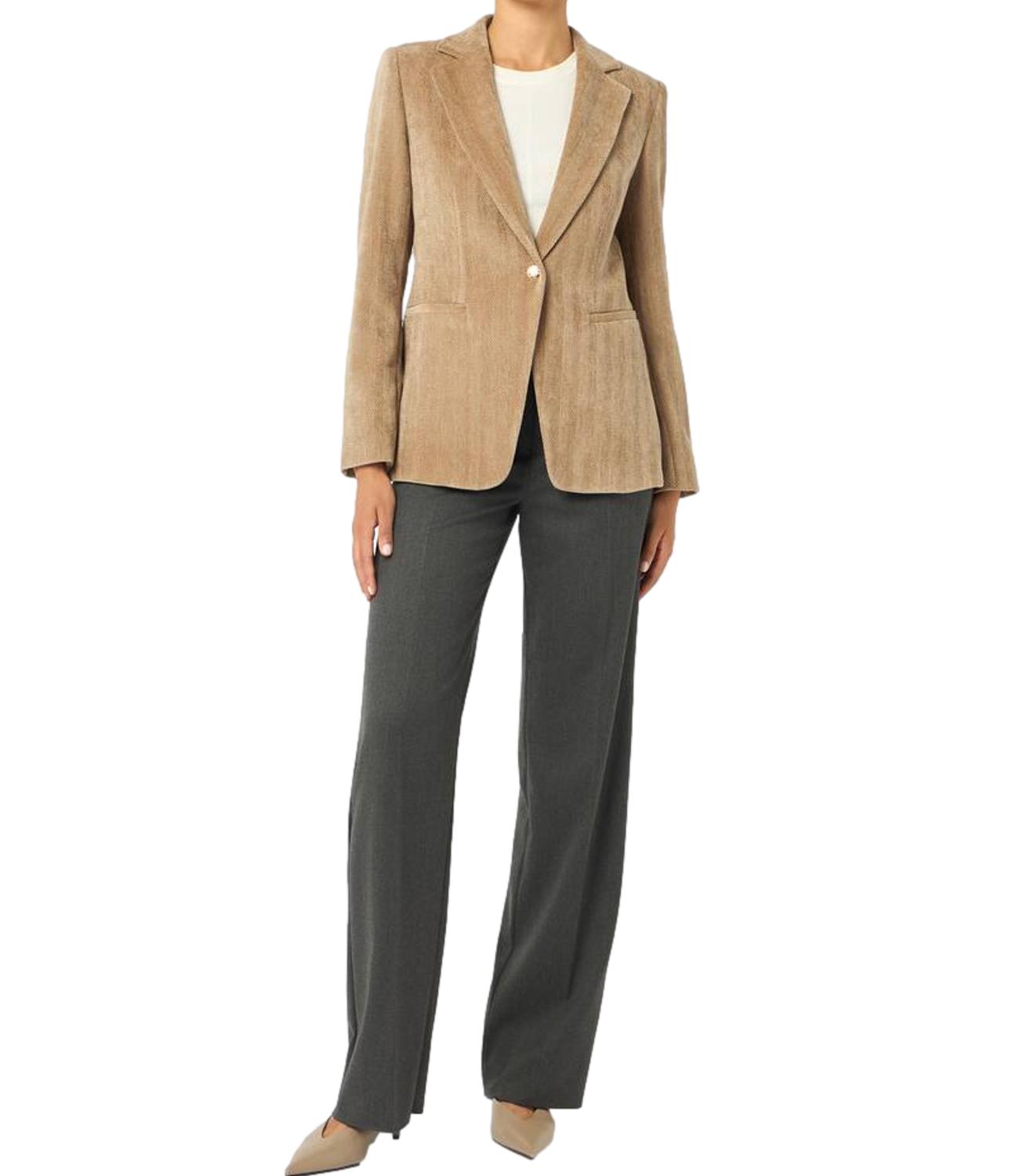Emme Marella Giacca da Donna - Beige - 2625046051200