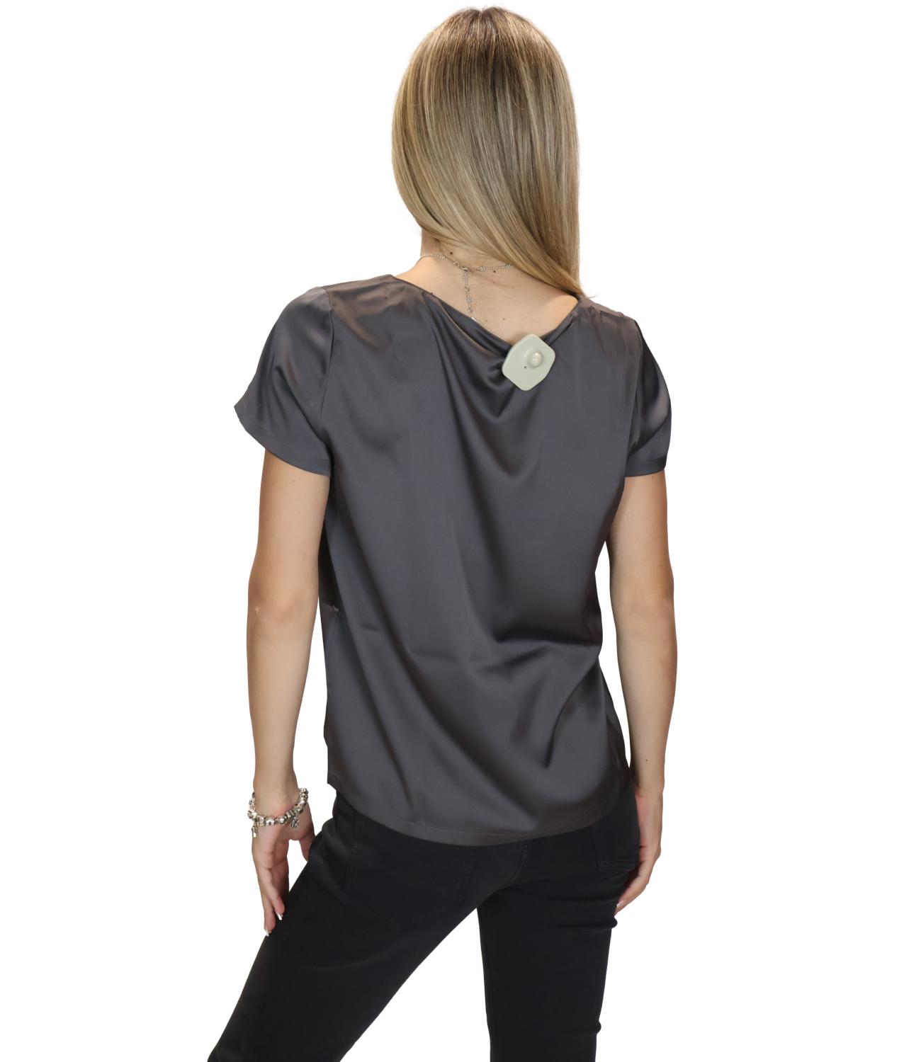 Emme Marella Camicia da Donna - Grigio Ardesia - 2625116121200