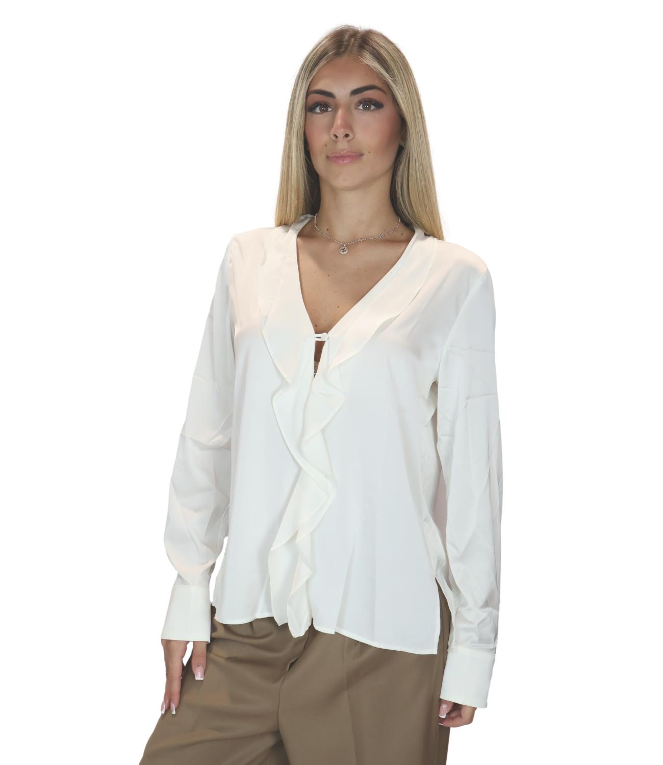 Emme Marella Camicia da Donna - Avorio - 2625116241200