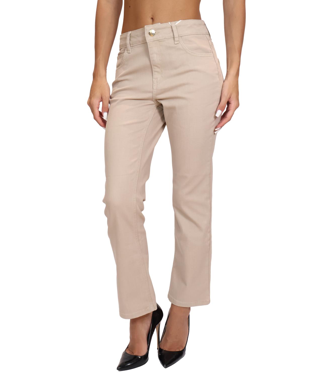 Emme Marella Pantalone da Donna - Ecru - 2625136062200