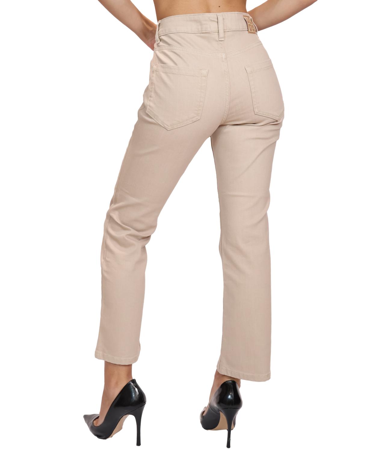 Emme Marella Pantalone da Donna - Ecru - 2625136062200