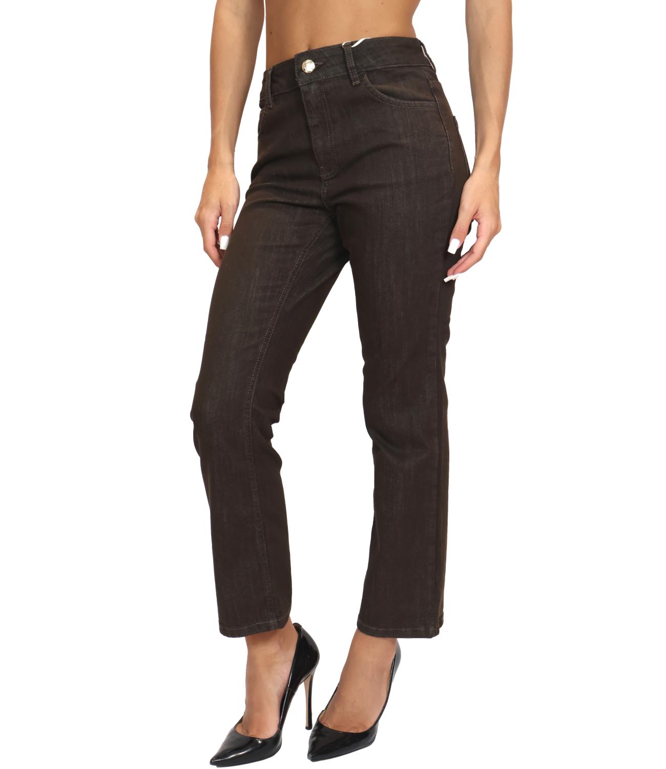 Emme Marella Pantalone da Donna - Verde Sottobosco - 2625136062200