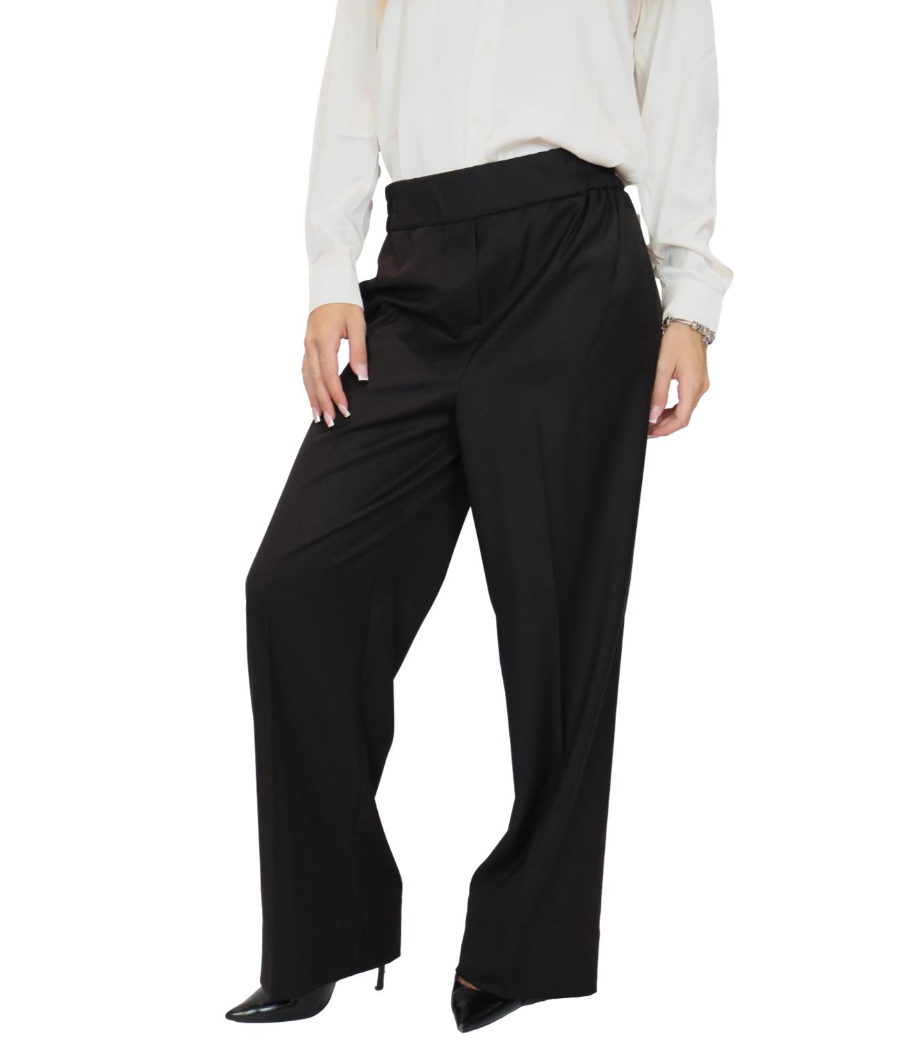 Emme Marella Pantalone da Donna - Nero - 2625136111200