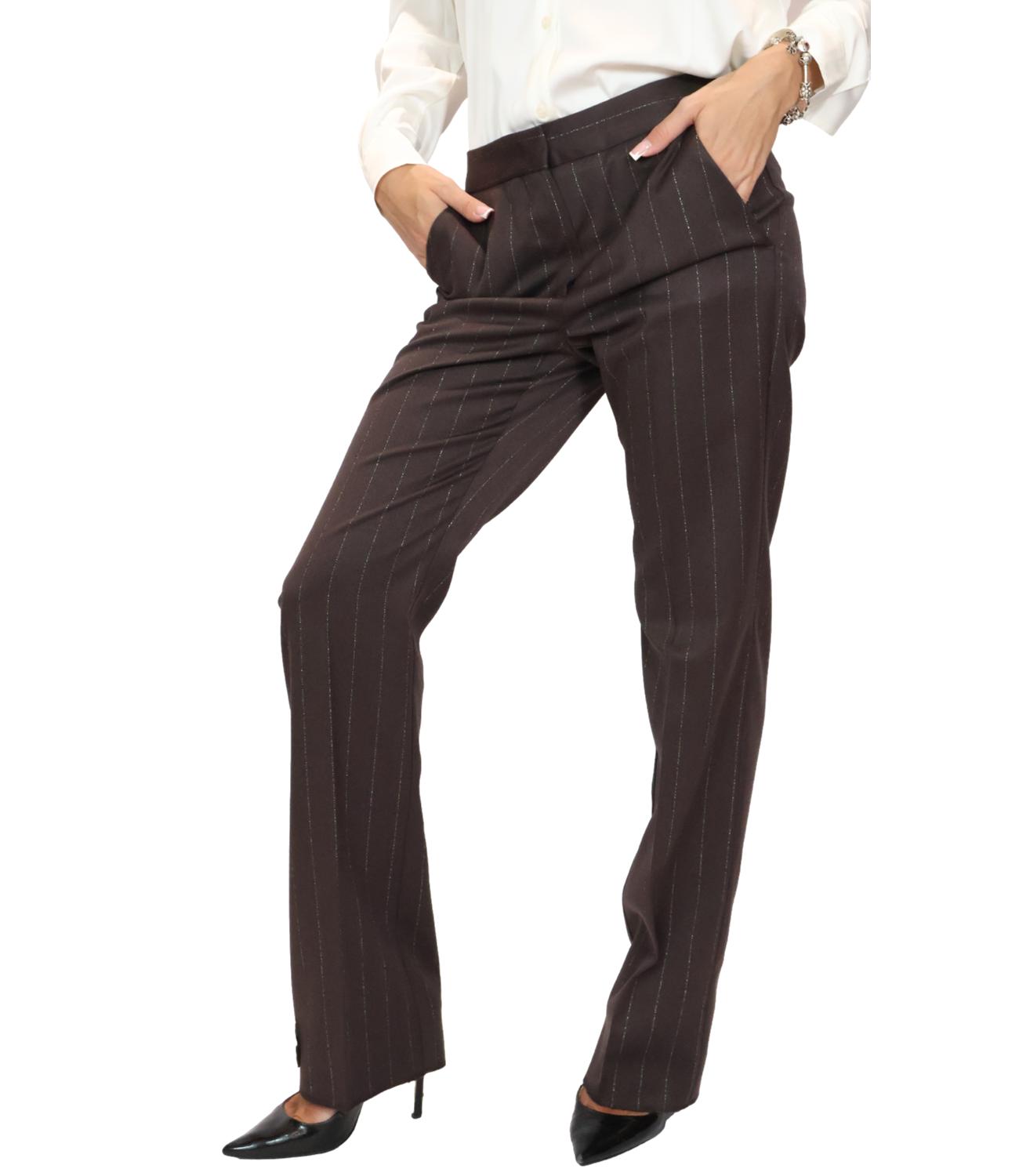 Emme Marella Pantalone da Donna - Testa Di Moro - 2625136121200