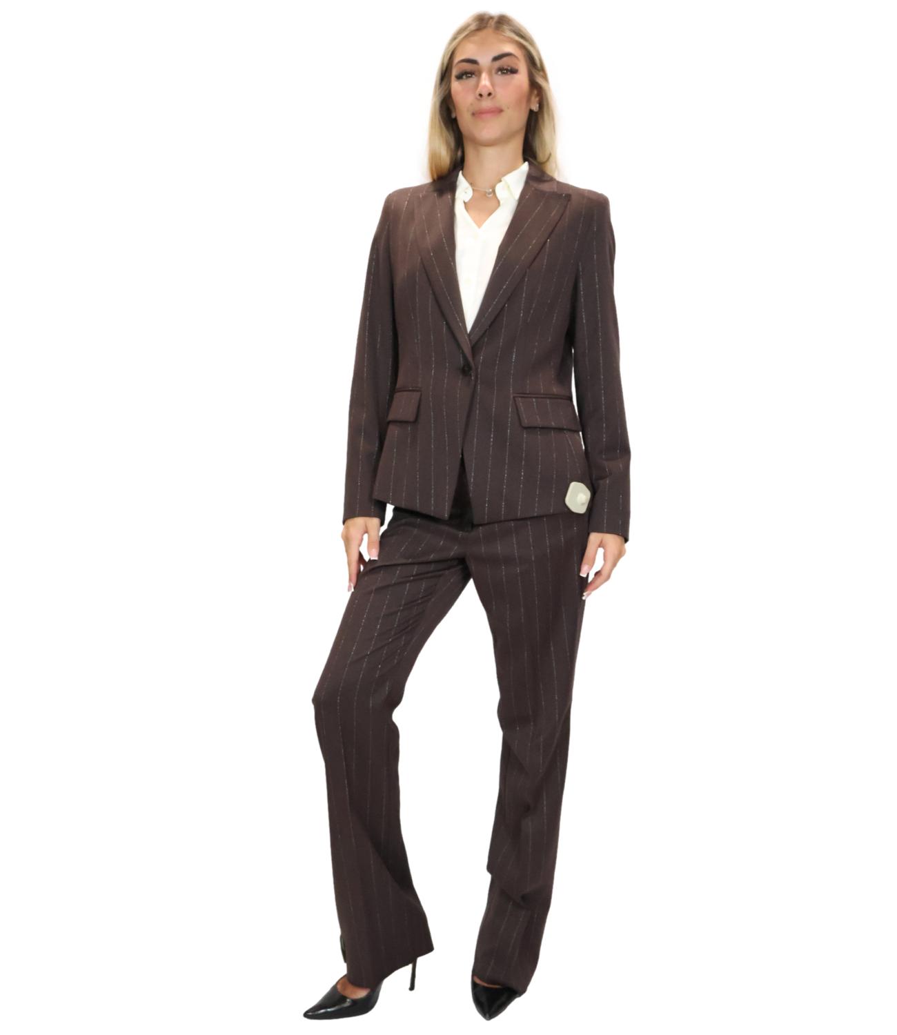 Emme Marella Pantalone da Donna - Testa Di Moro - 2625136121200