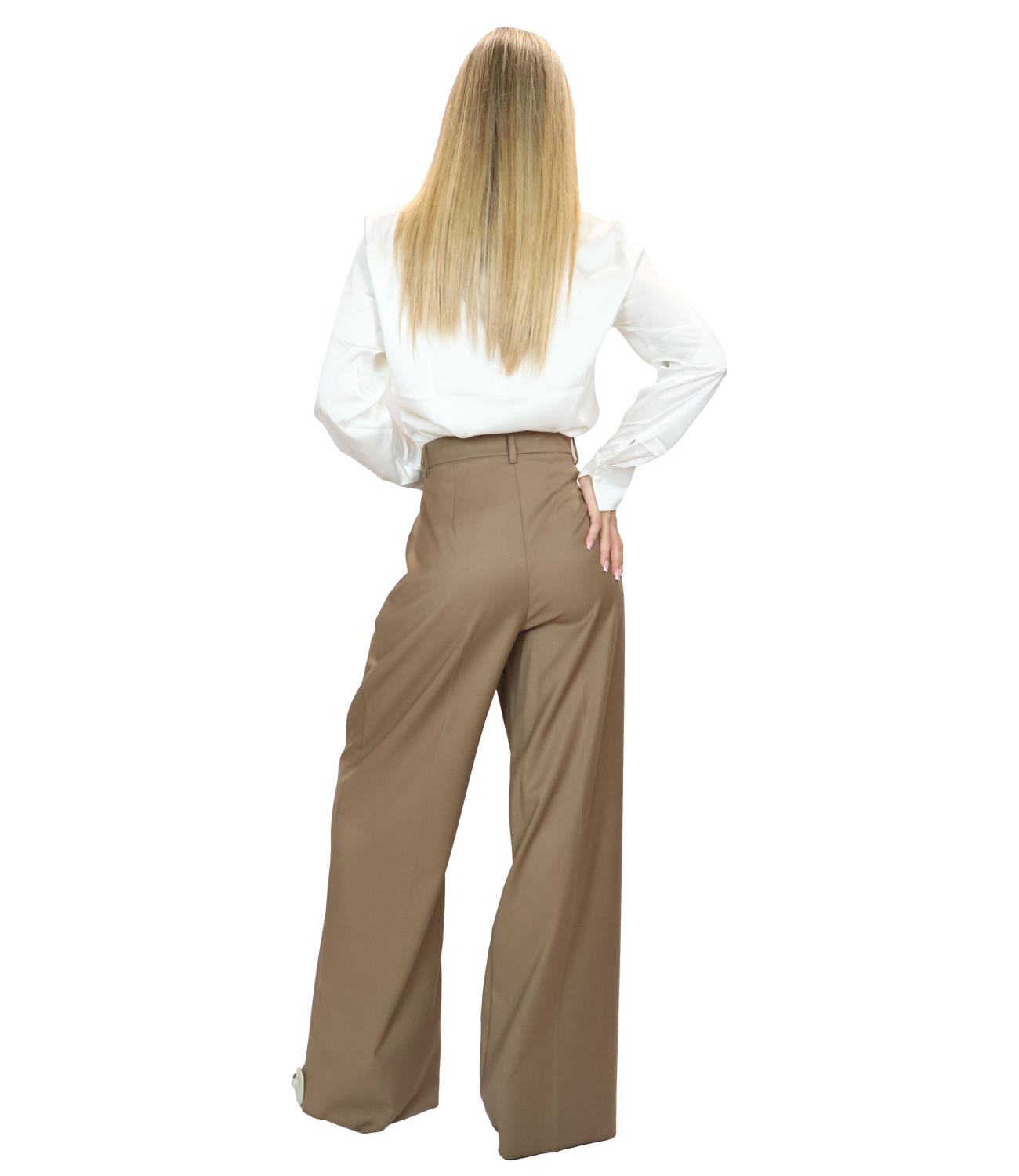 Emme Marella Pantalone da Donna - Beige - 2625136311200