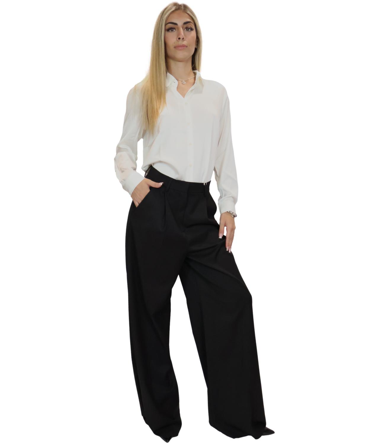 Emme Marella Pantalone da Donna - Nero - 2625136311200