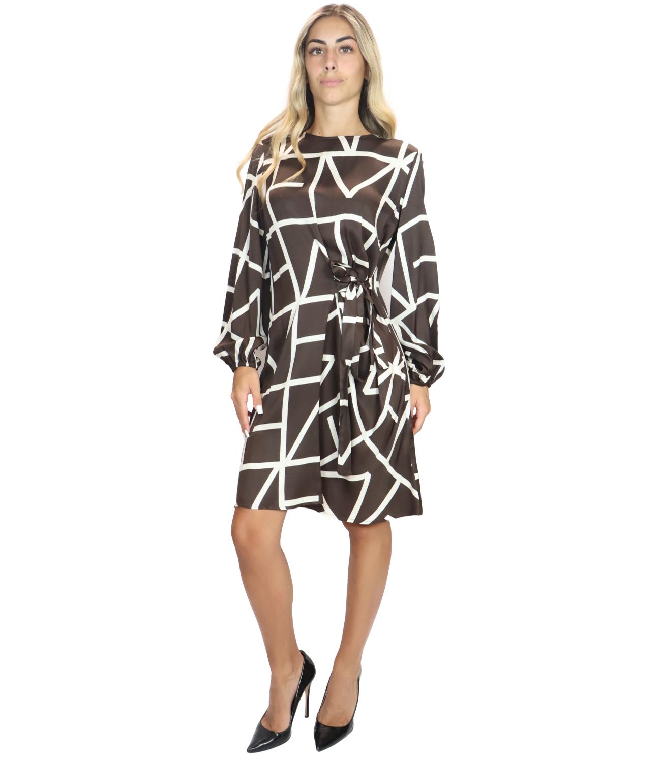 Emme Marella Abito da Donna - Marrone - 2625226052200