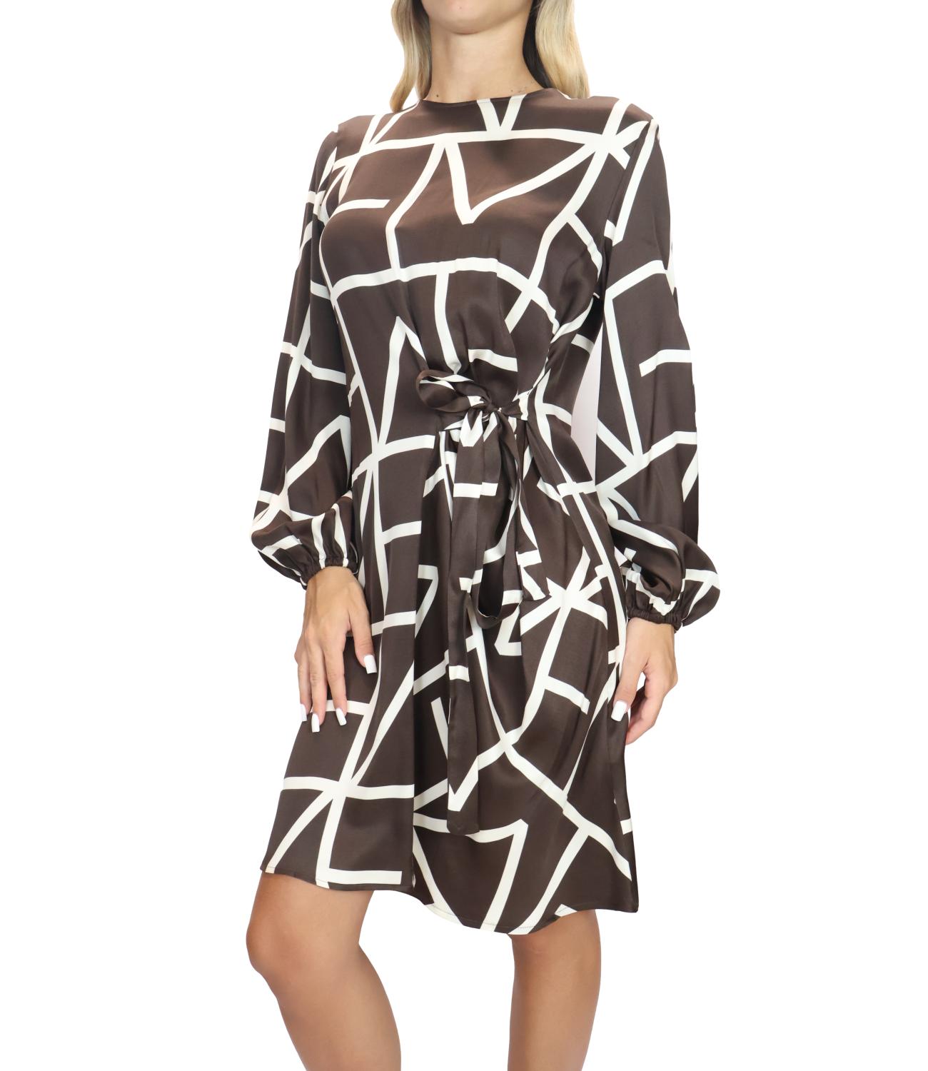 Emme Marella Abito da Donna - Marrone - 2625226052200