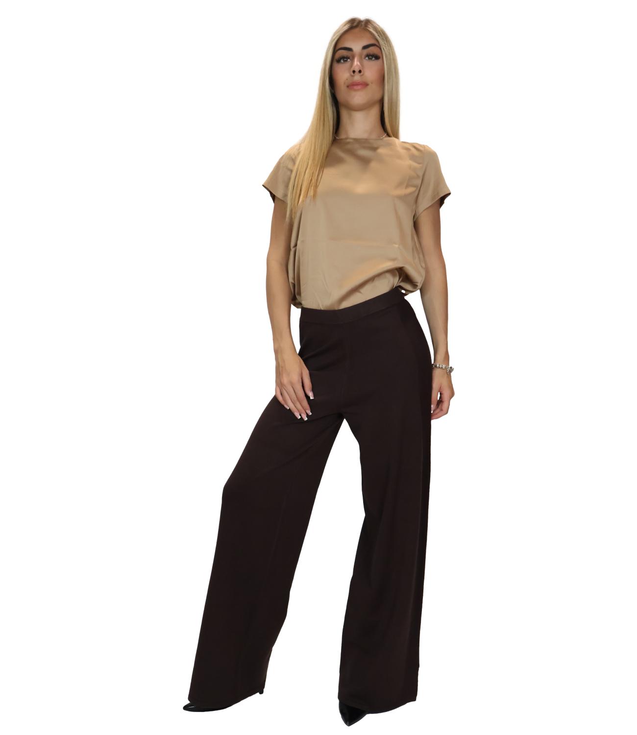Emme Marella Pantalone da Donna - Testa Di Moro - 2625336011200