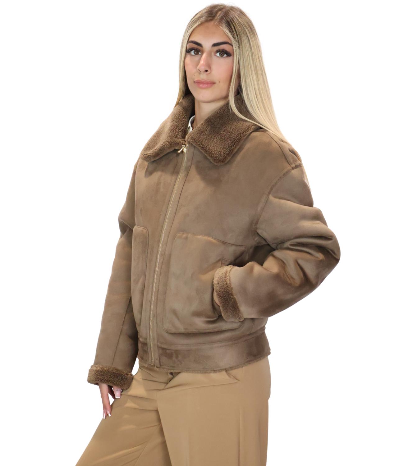 Emme Marella Giacca da Donna - Tortora - 2625456051200