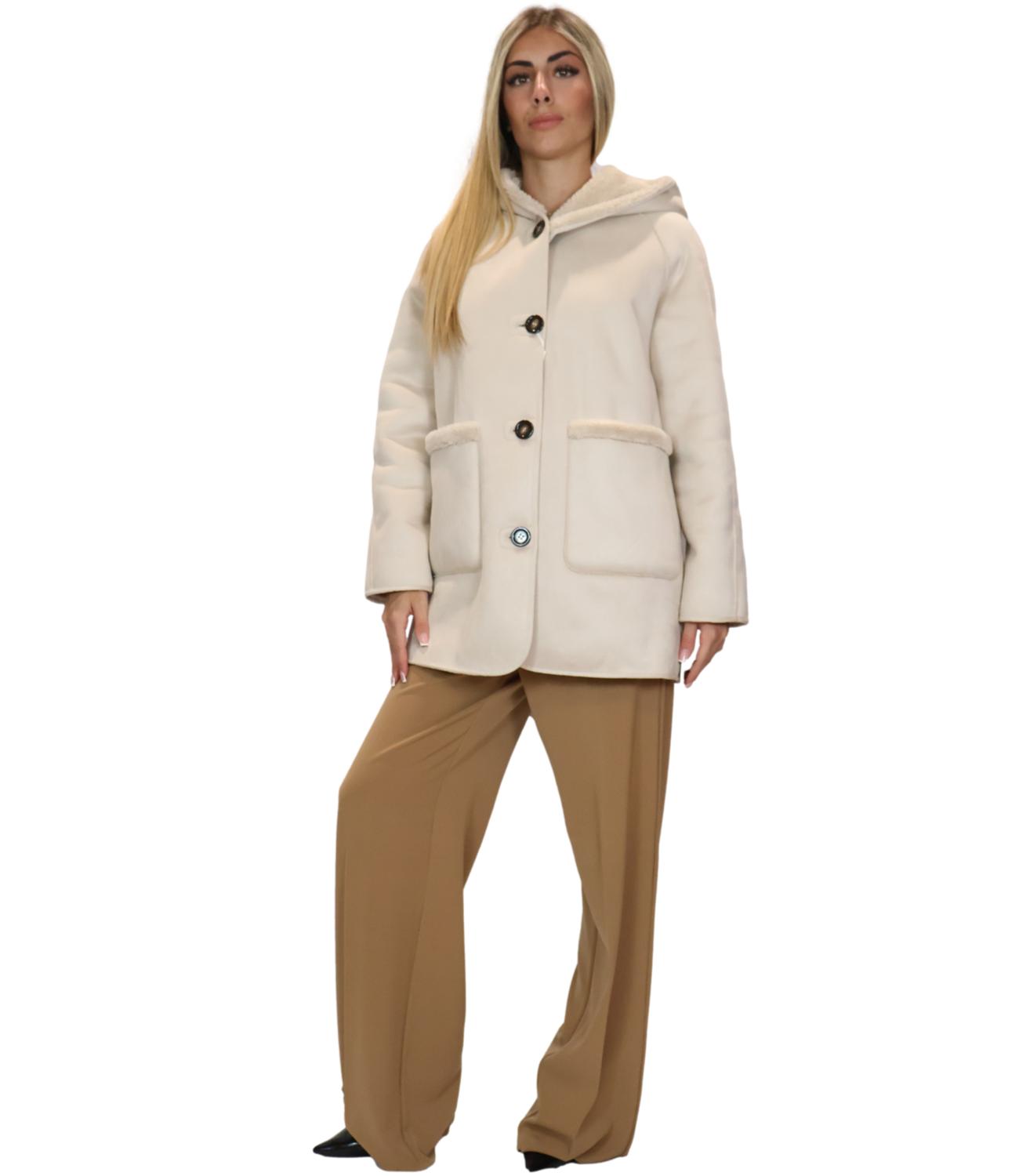Emme Marella Giacca da Donna - Beige - 2625456061200