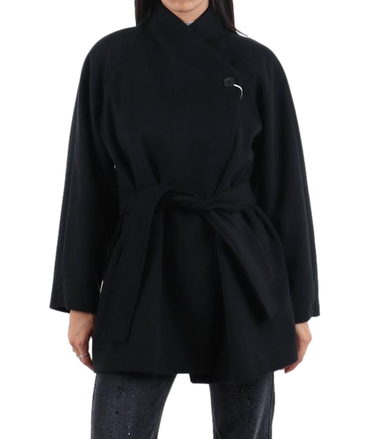 Emme Marella Cappotto da Donna - Nero - 2625906022200