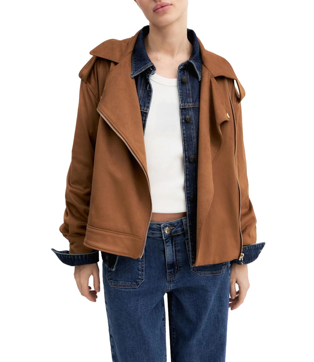 Emme Marella Giacca da Donna - Cognac - 2625916061200
