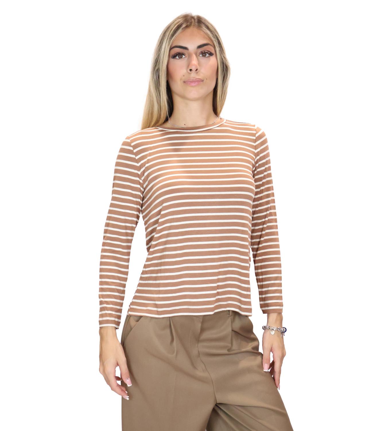 Emme Marella T-Shirt da Donna - Coloniale - 2625976021200