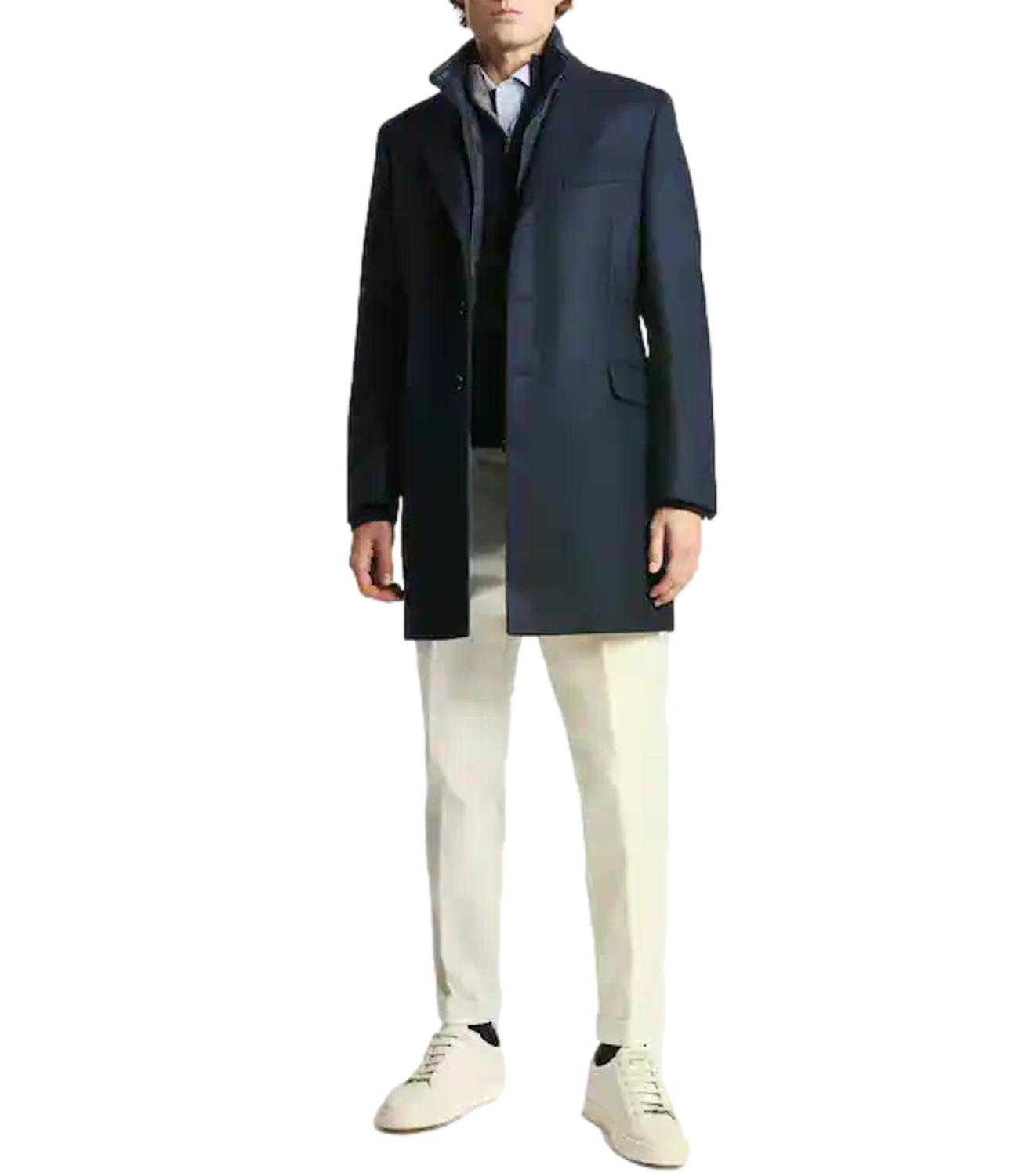 Fay Cappotto da Uomo - Blu Scuro - Nam53531390gah