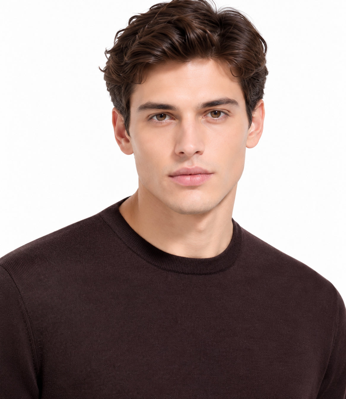 Filippo De Laurentiis Maglia da Uomo - Caffe' - Gc1mlrm16r