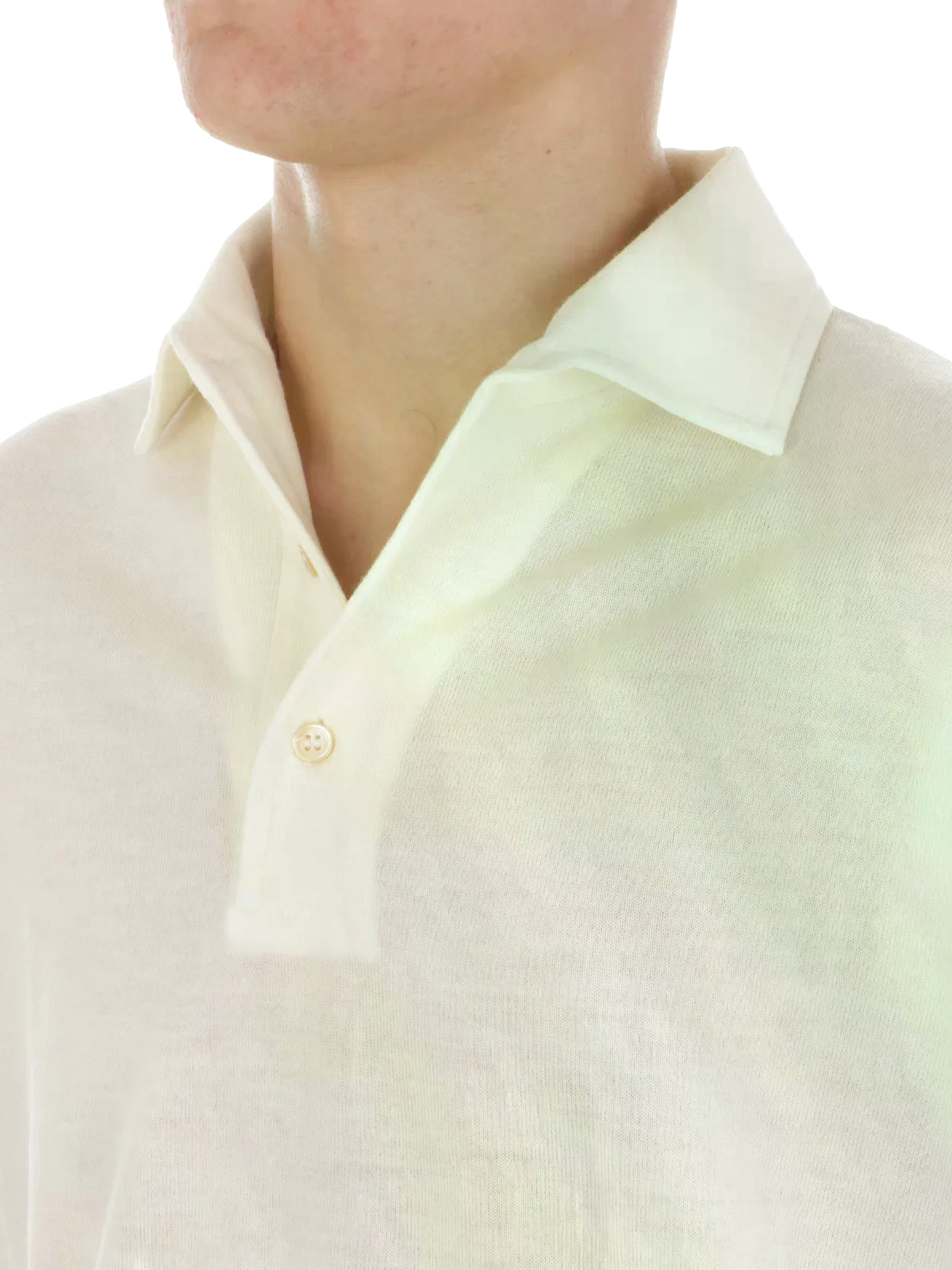 Filippo De Laurentiis Polo da Uomo - Latte - Pl1mlparrm16r