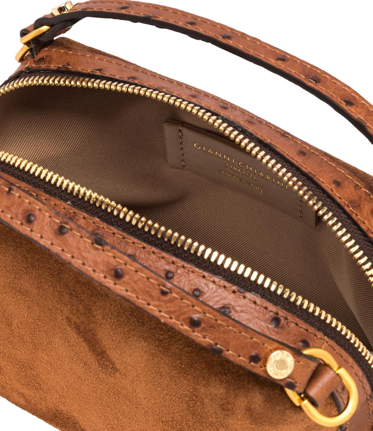 Gianni Chiarini Borsa da Donna - Cognac - Bs 8625 CM-Stemu