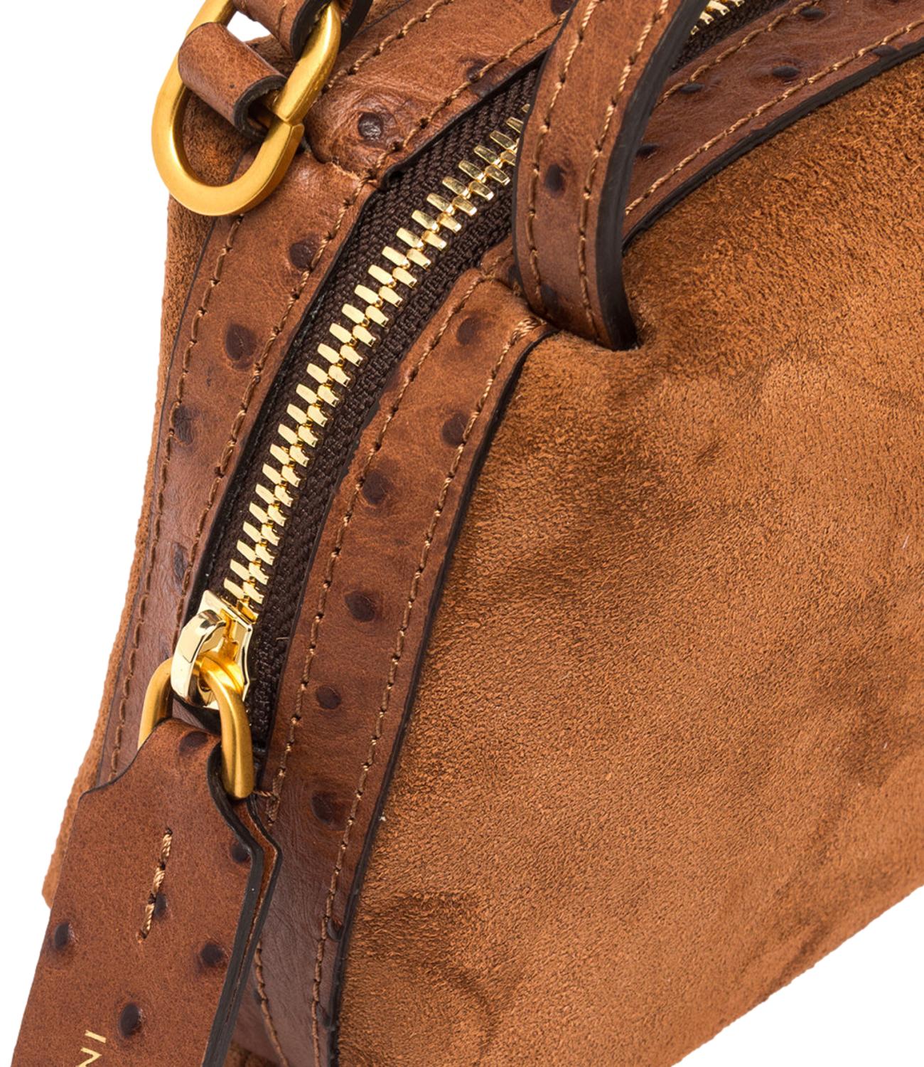 Gianni Chiarini Borsa da Donna - Cognac - Bs 8625 CM-Stemu