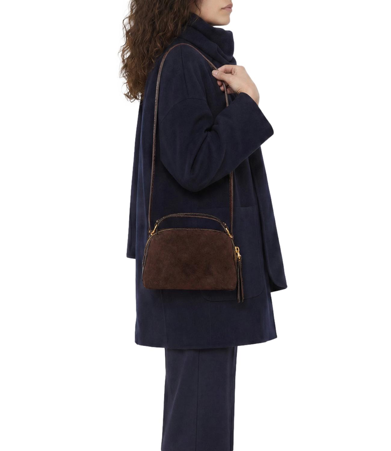 Gianni Chiarini Borsa da Donna - Moka - Bs 8625 CM-Stemu
