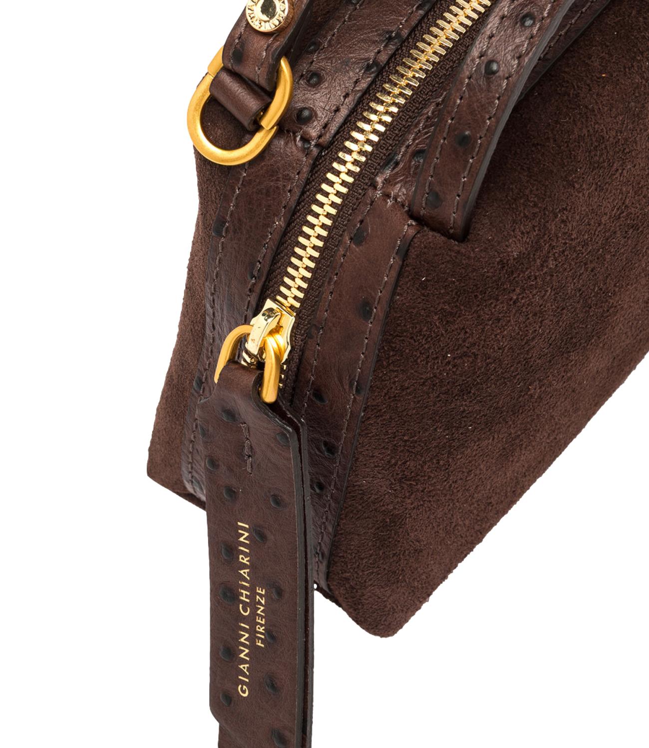 Gianni Chiarini Borsa da Donna - Moka - Bs 8625 CM-Stemu