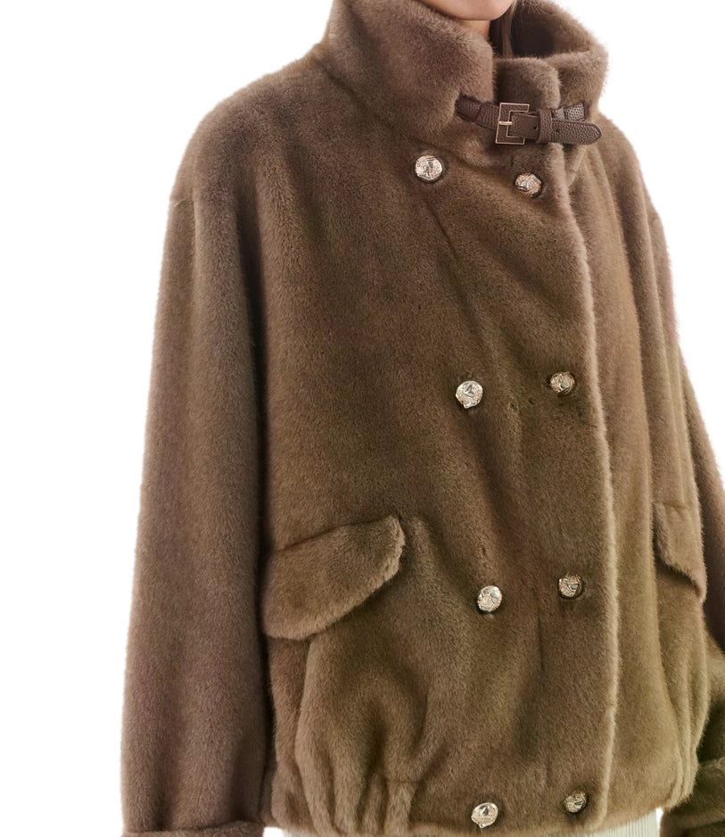 Giovanni Paris Giacca da Donna - Sable - Winnie