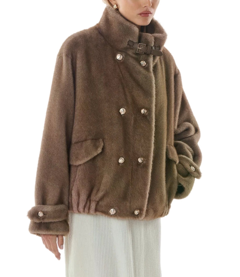 Giovanni Paris Giacca da Donna - Sable - Winnie