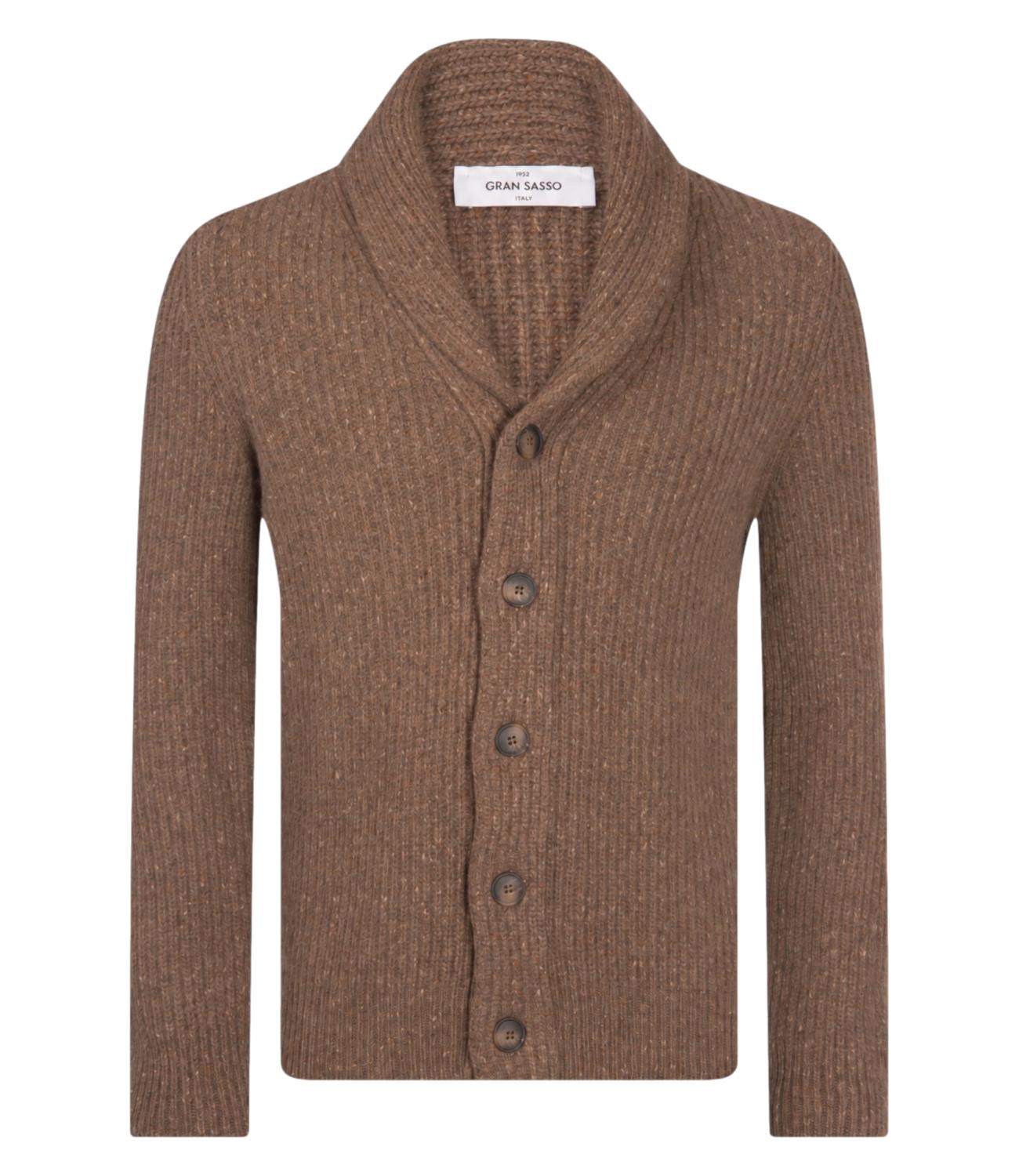 Gran Sasso Cardigan da Uomo - Beige - 13150/25202