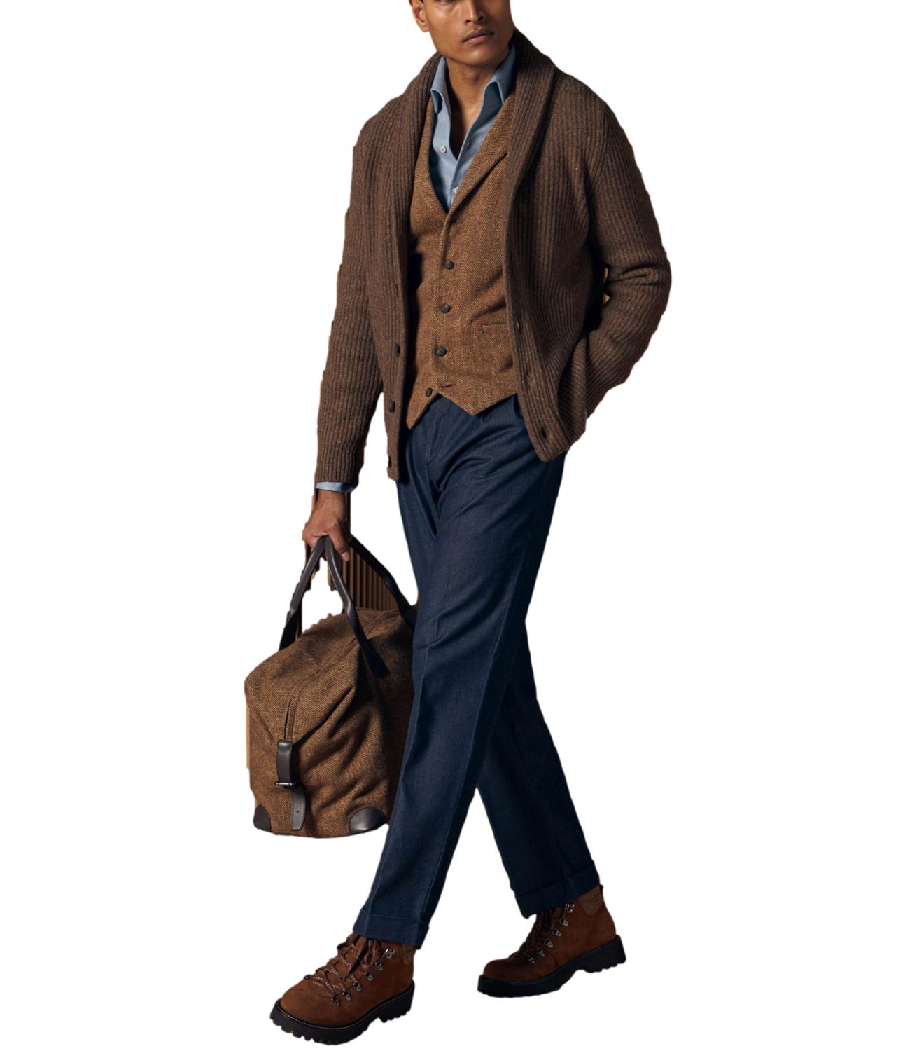 Gran Sasso Cardigan da Uomo - Beige - 13150/25202