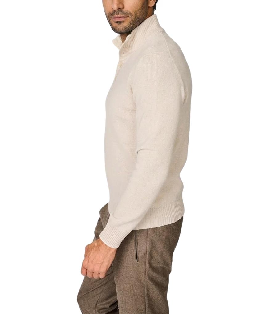 Gran Sasso Pullover da Uomo - Panna - 23190/25011