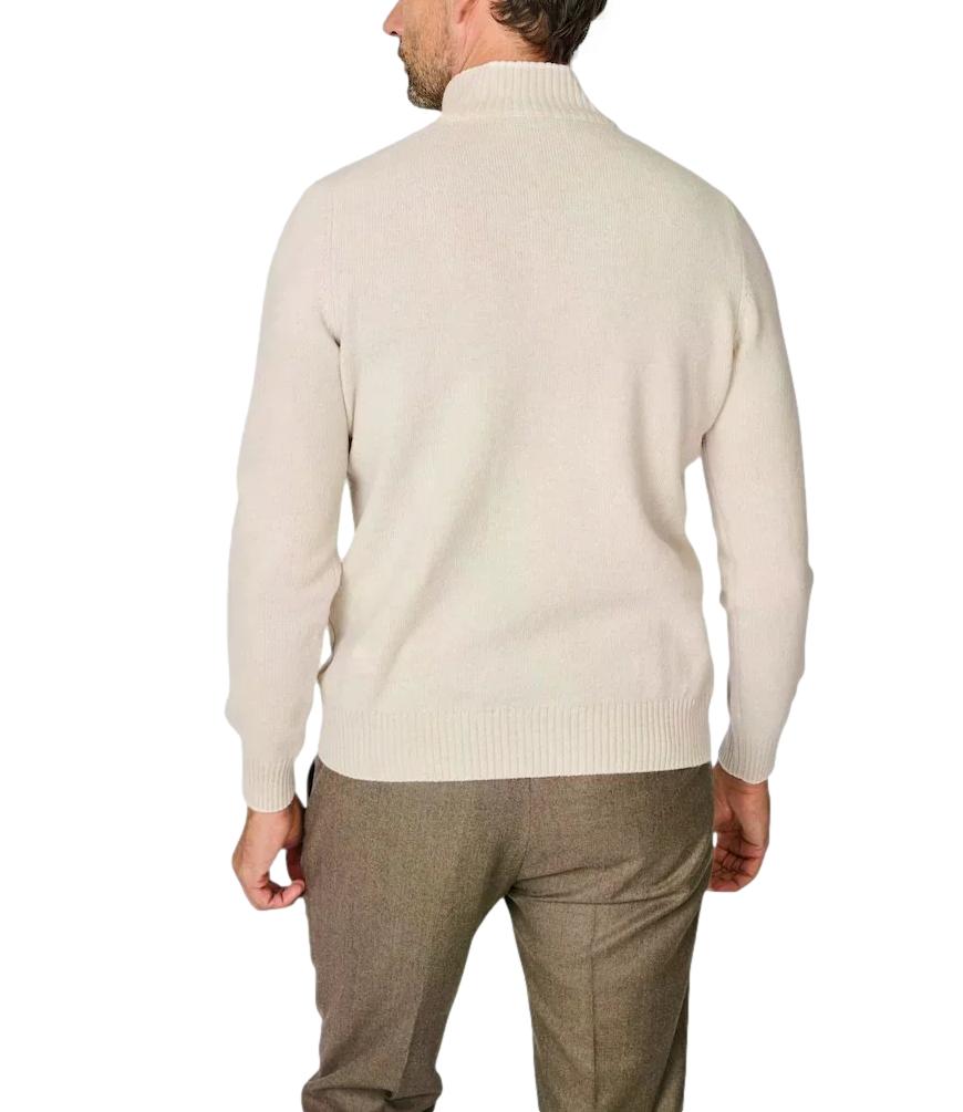 Gran Sasso Pullover da Uomo - Panna - 23190/25011