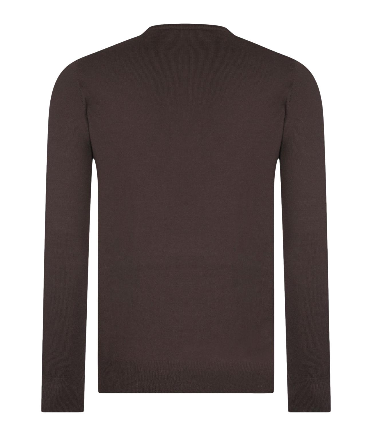 Gran Sasso Pullover da Uomo - Marrone - 55167/14290