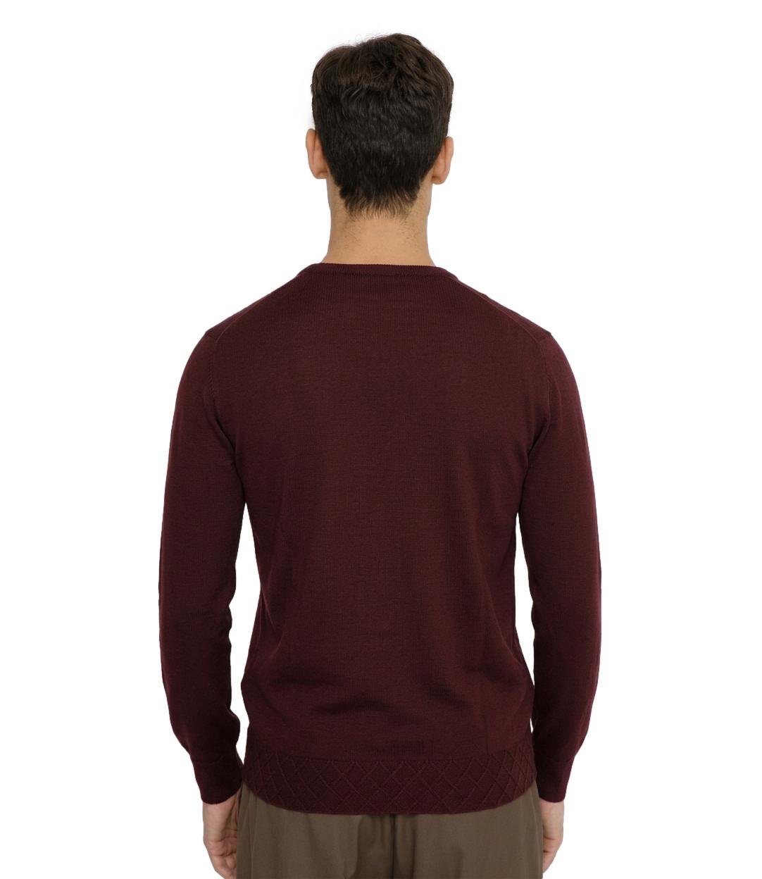 Gran Sasso Pullover da Uomo - Vinaccia - 55167/14290