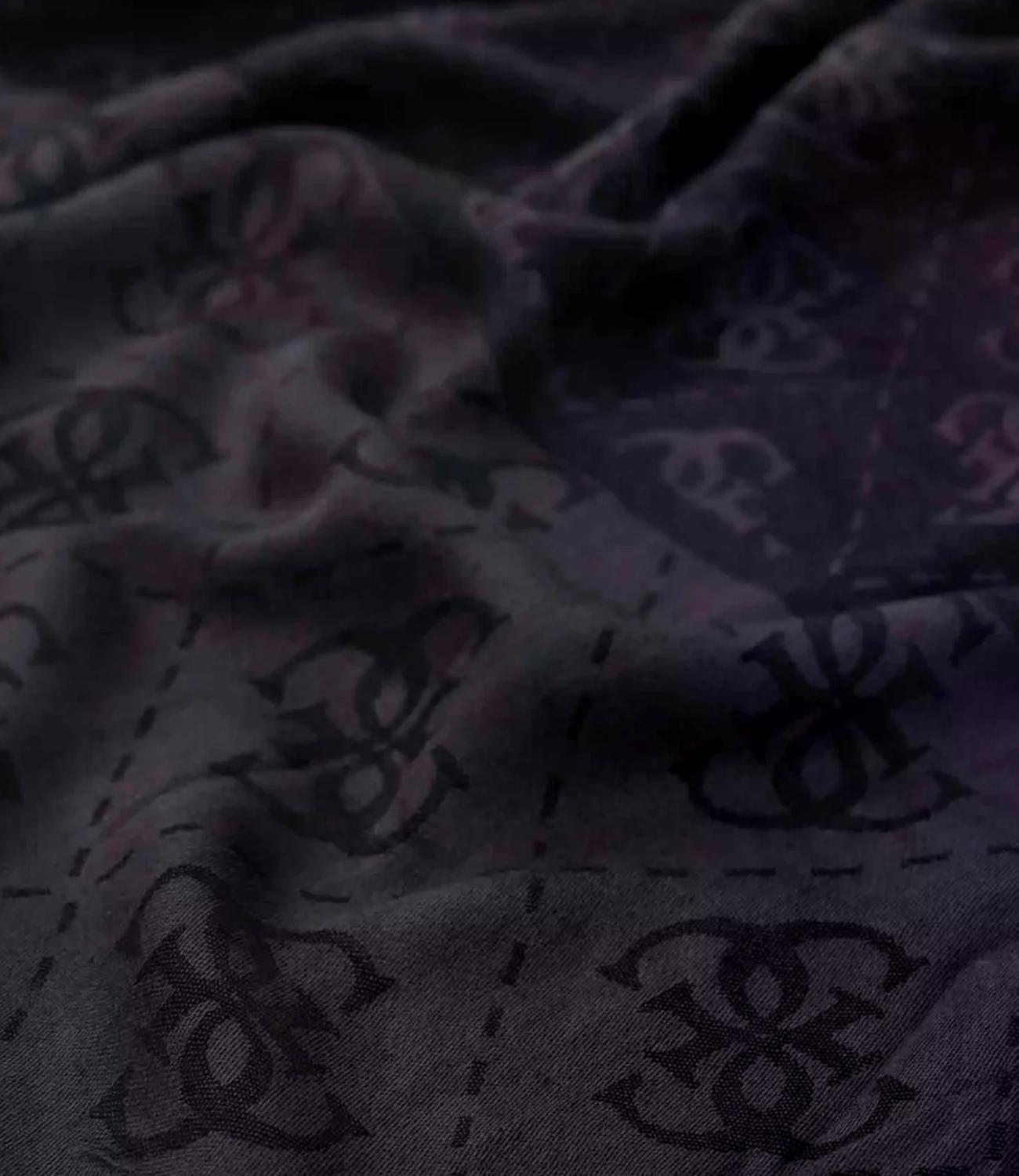 Guess Sciarpa/Foulard da Donna - Coal Logo - Aw5526vis03