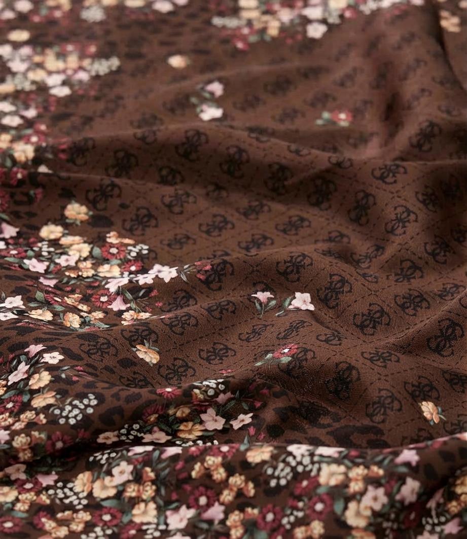 Guess Sciarpa/Foulard da Donna - Brown - Aw5534pol03