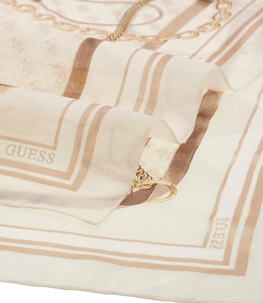 Guess Sciarpa/Foulard da Donna - Off White - Aw5537pol03
