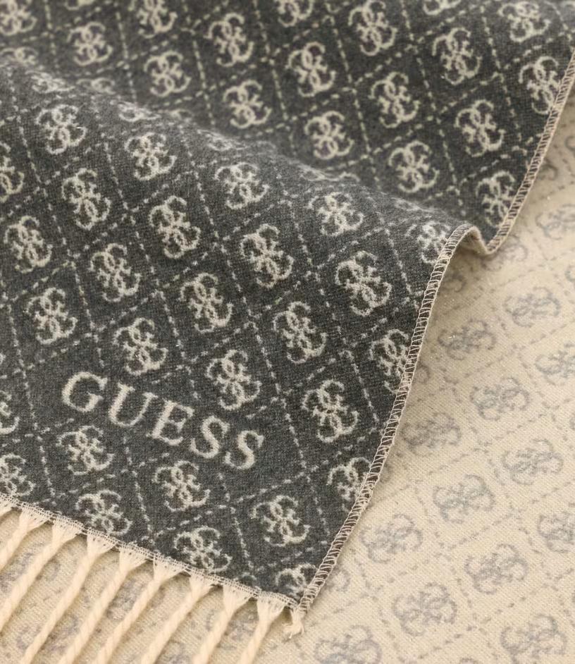 Guess Sciarpa/Foulard da Donna - Black Multi - Aw5663vis03