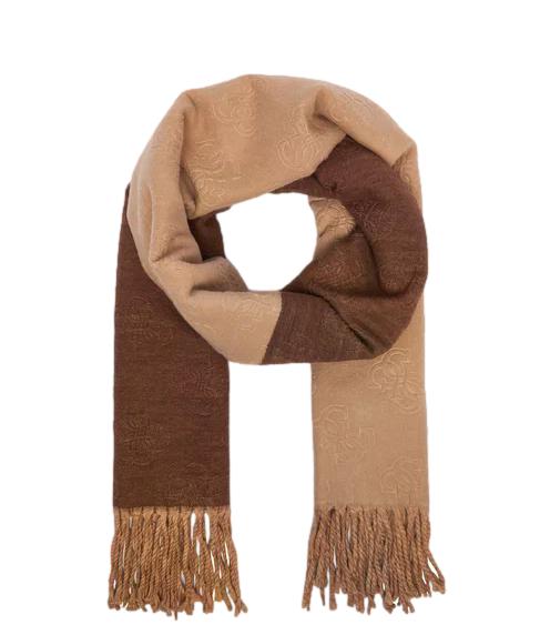Guess Sciarpa/Foulard da Donna - Brown Multi - Aw5675pol03