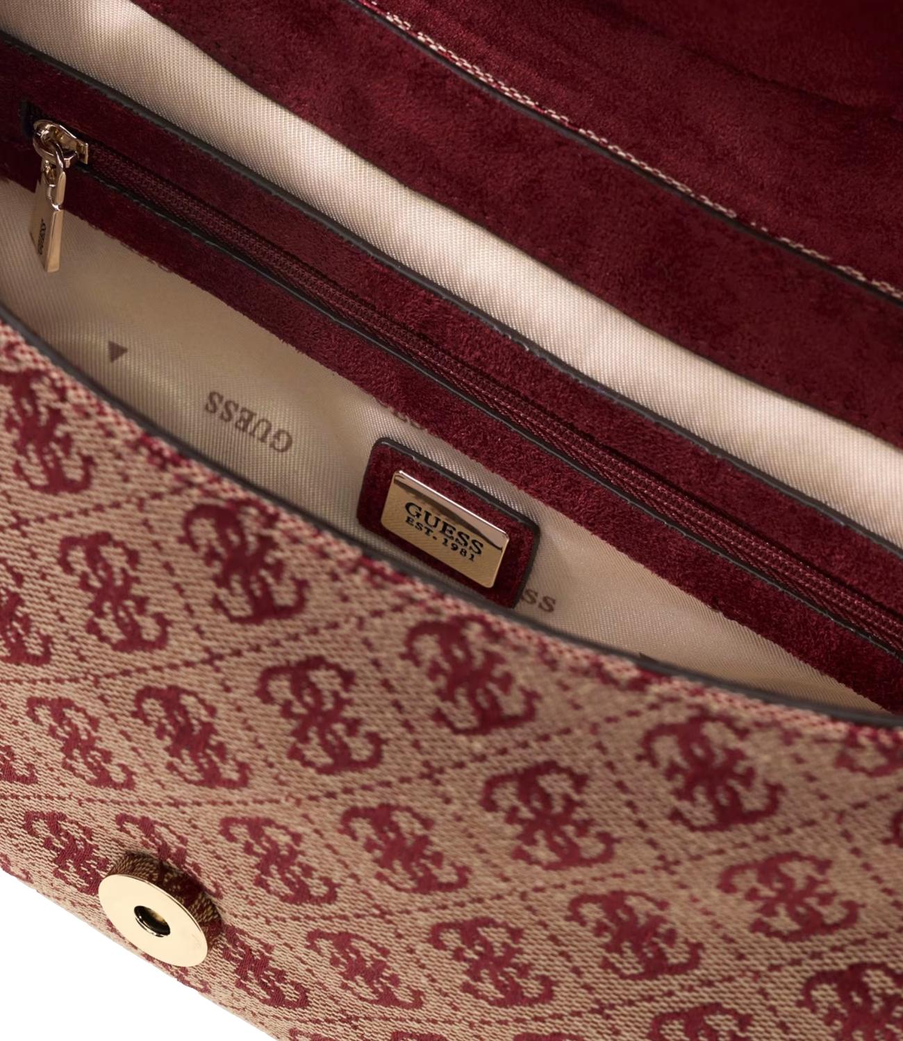Guess Borsa da Donna - Merlot Logo - Hwjg2313190