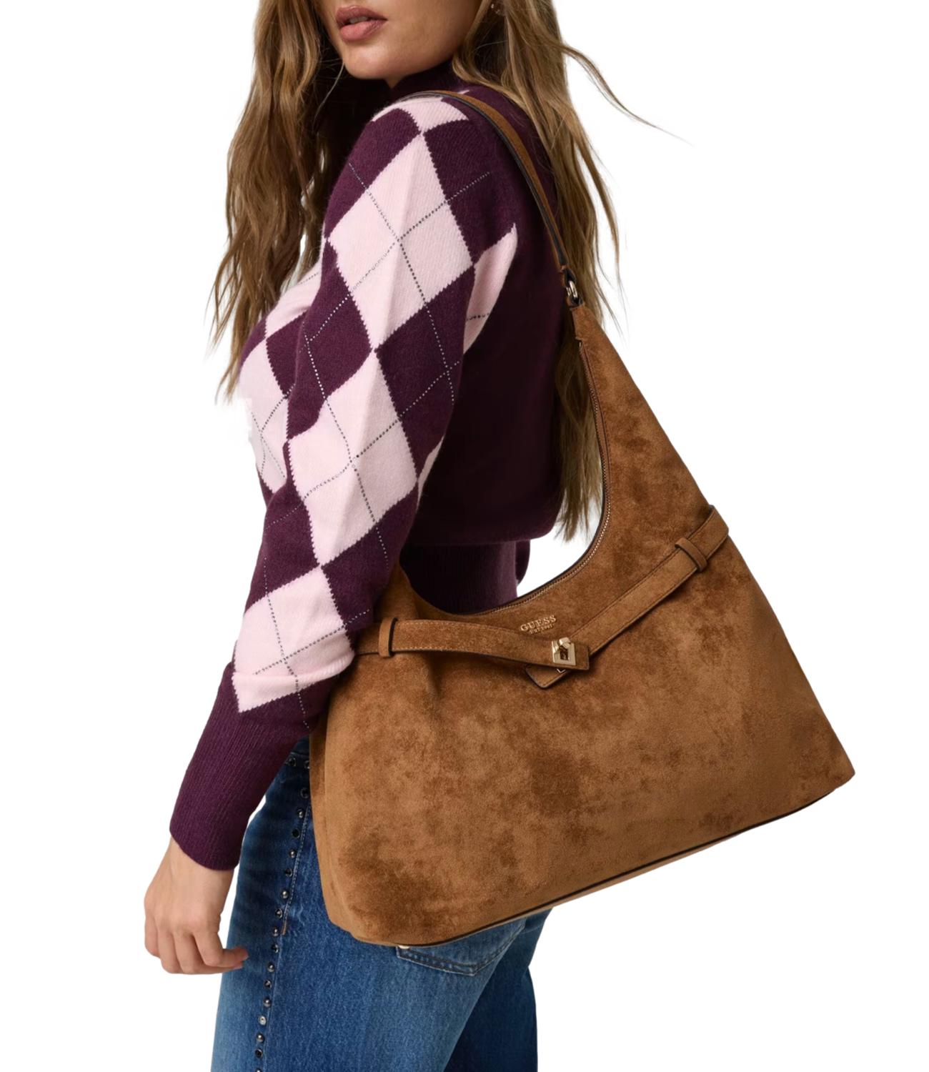 Guess Borsa da Donna - Cognac - Hwsg9754010