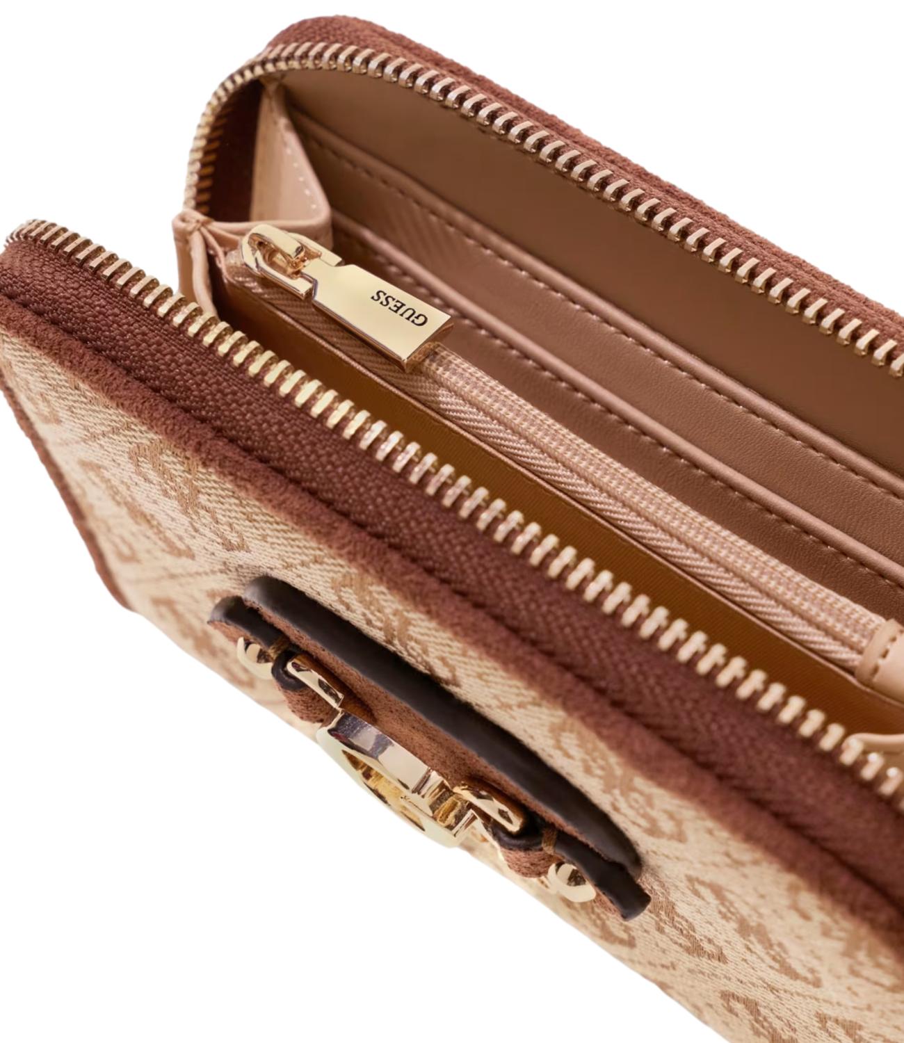 Guess Portafogli da Donna - Latte Logo/brown - Swjg2313140