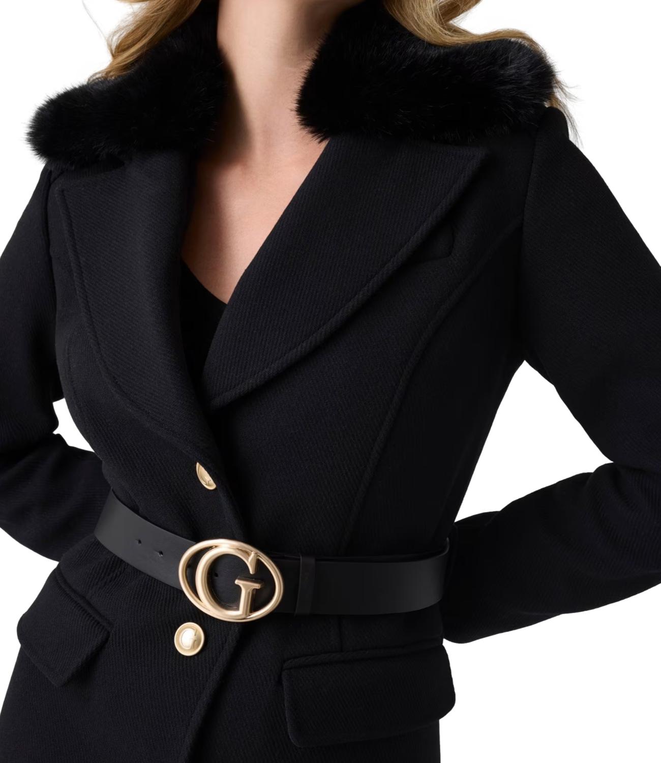 Guess Giubbino da Donna - Jet Black A996 - W6bl40w4092