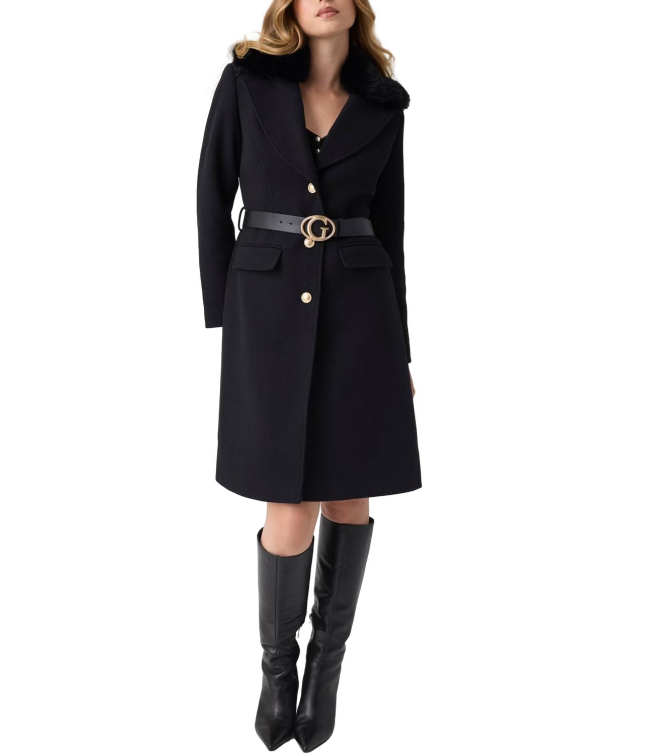 Guess Giubbino da Donna - Jet Black A996 - W6bl40w4092