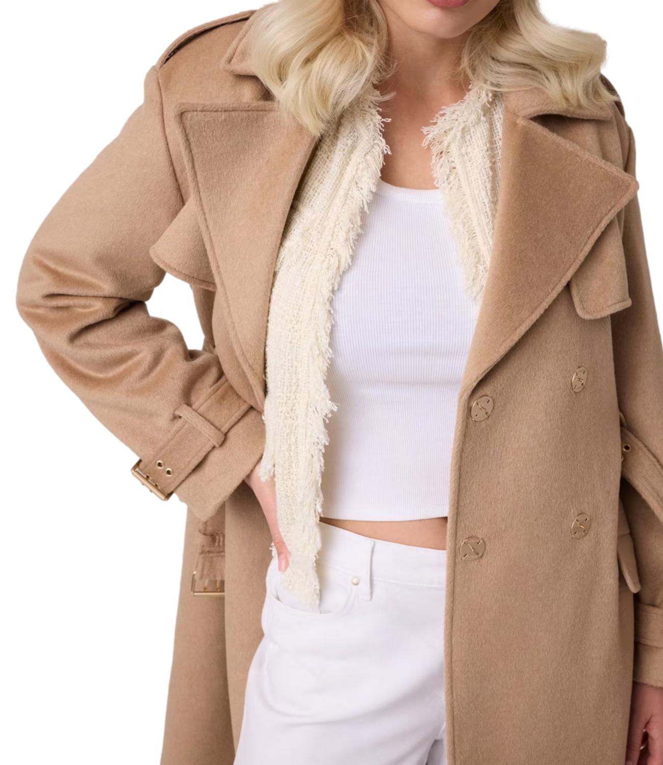 Guess Giubbino da Donna - Toasted Taupe - W6bl51w4138
