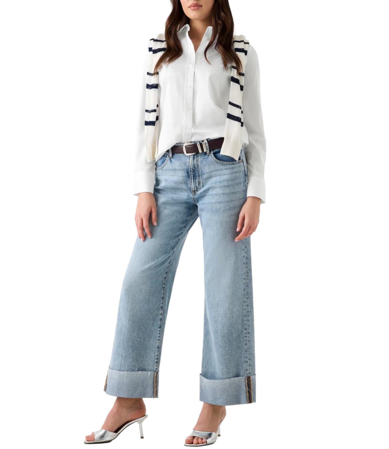 Guess Camicia da Donna - Pure White - W6yh10w2752