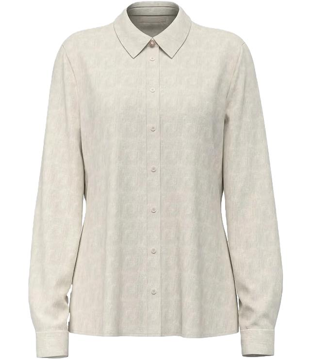 Guess Camicia da Donna - Cream White - W6yh22w2945