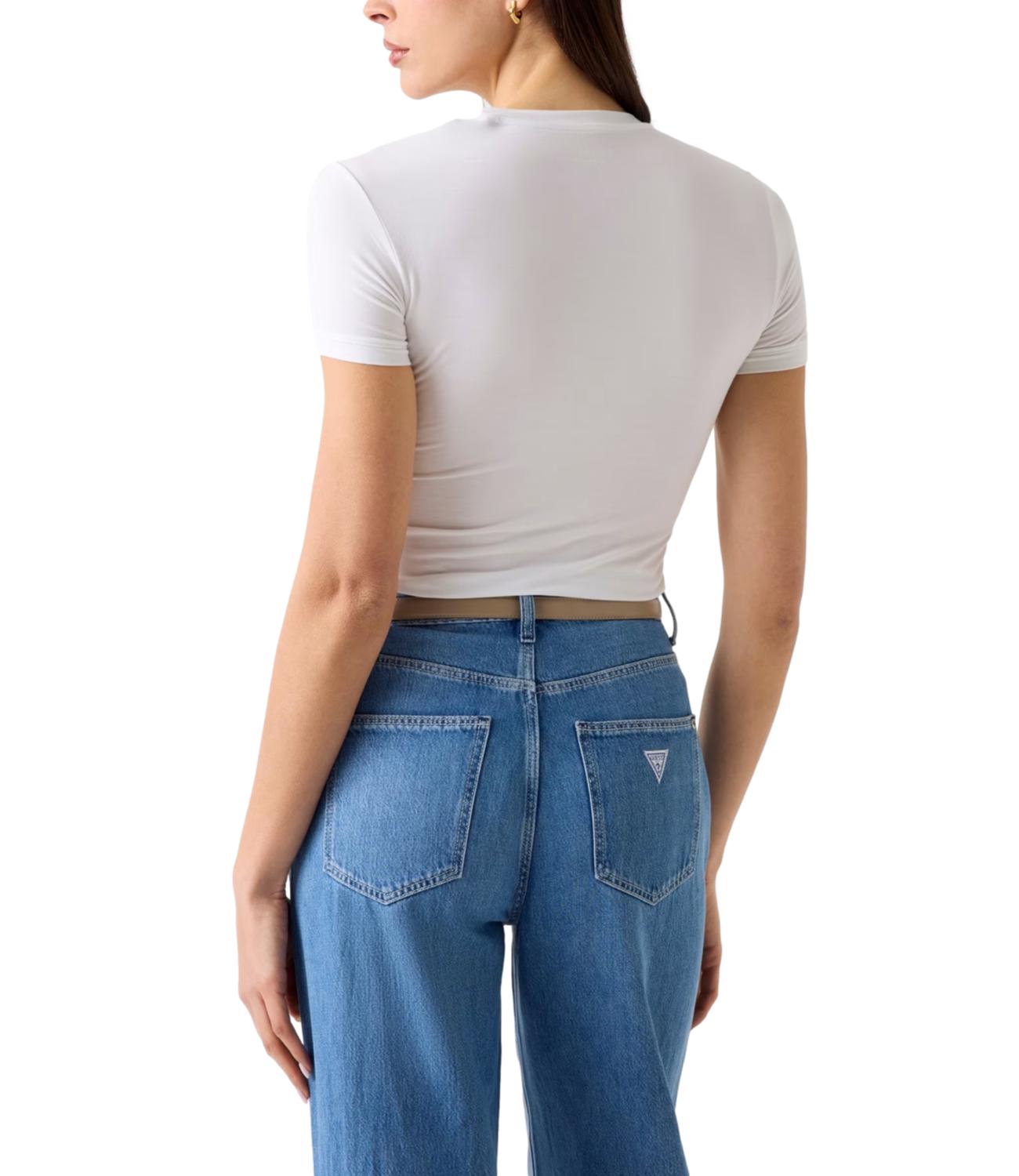 Guess Maglia da Donna - Pure White - W6yi12k3751